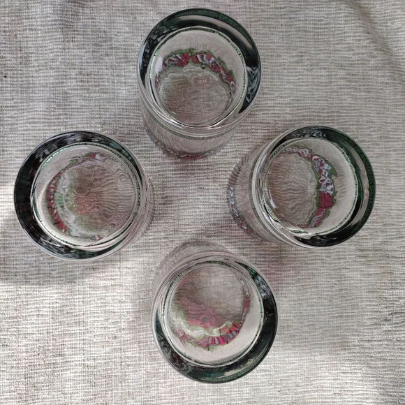 Vintage Coca-Cola Glasses Set Of 4 - Picture 5 of 9